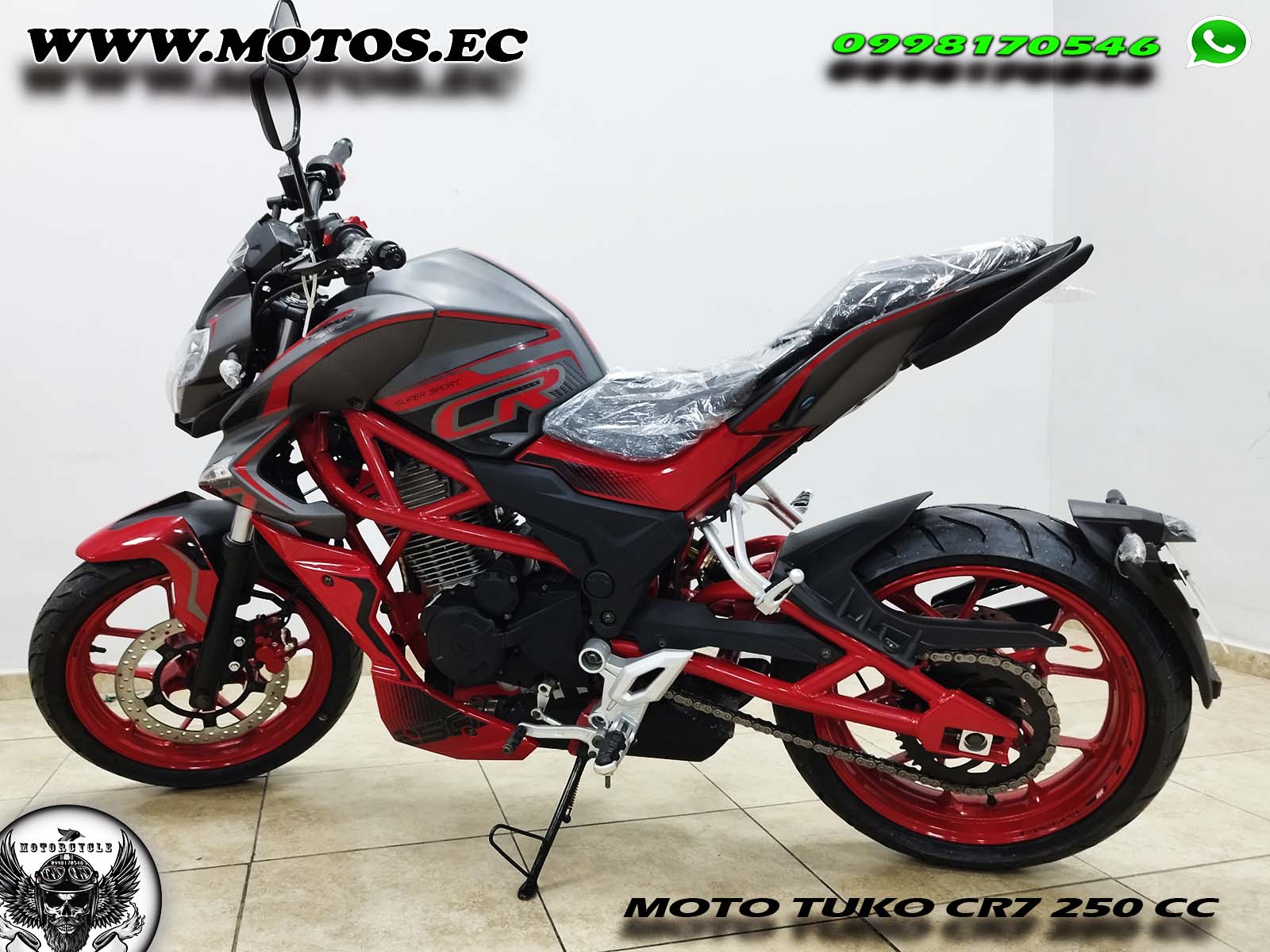 imagen de moto Motos Tuko CR7 250