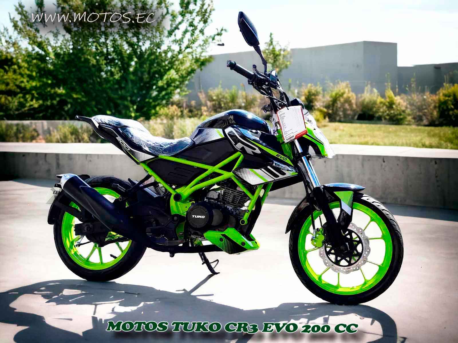 imagen de moto Motos Tuko Cr3 Evo 200